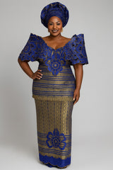 African Queen Grand Boo Boo Dress - 004