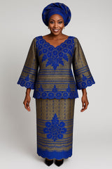 African Queen Grand Boo Boo Dress - 005