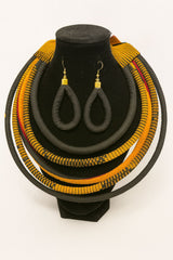 Multi-Layer African Necklace Set-001
