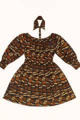 African Girls Dress with Headband 002 | Ages 18–28