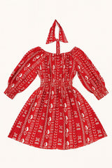 African Girls Dress with Headband 001 | Ages 18–28