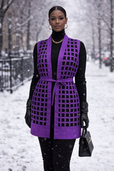 Patchwork Kimono Dress for Women - 015