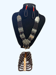 African Classic Bone Necklace-058