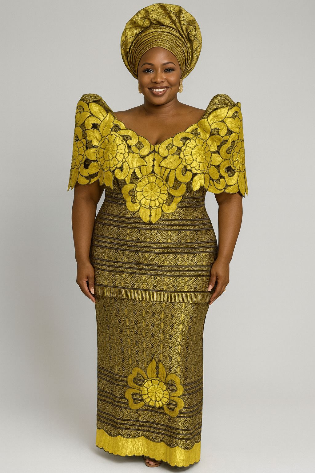 African Queen Grand Boo Boo Dress - 001