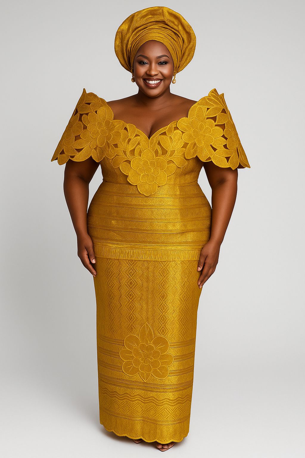 African Queen Grand Boo Boo Dress - 002