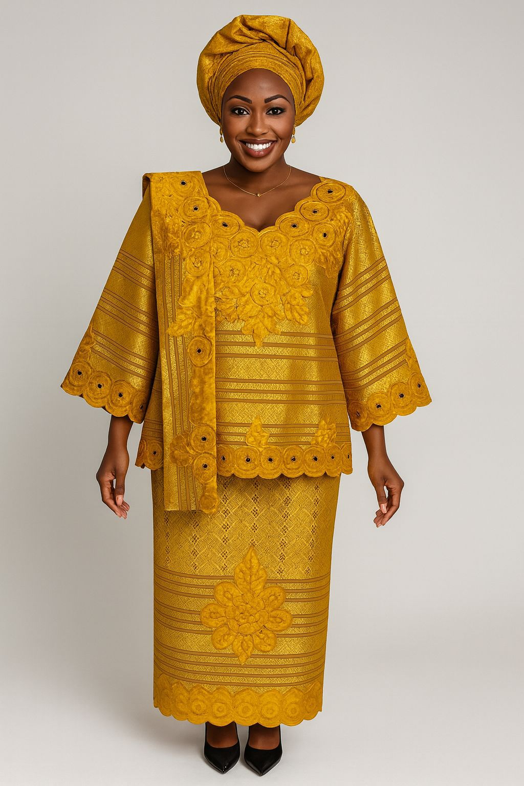 African Queen Grand Boo Boo Dress - 007