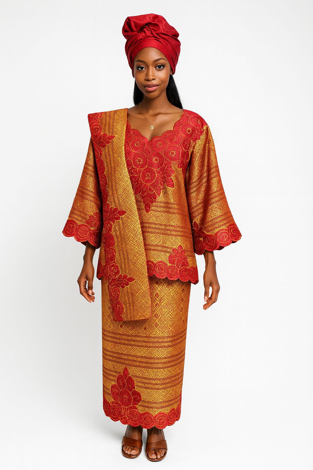 African Queen Grand Boo Boo Dress - 008