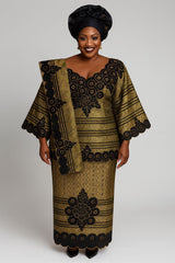 African Queen Grand Boo Boo Dress - 009