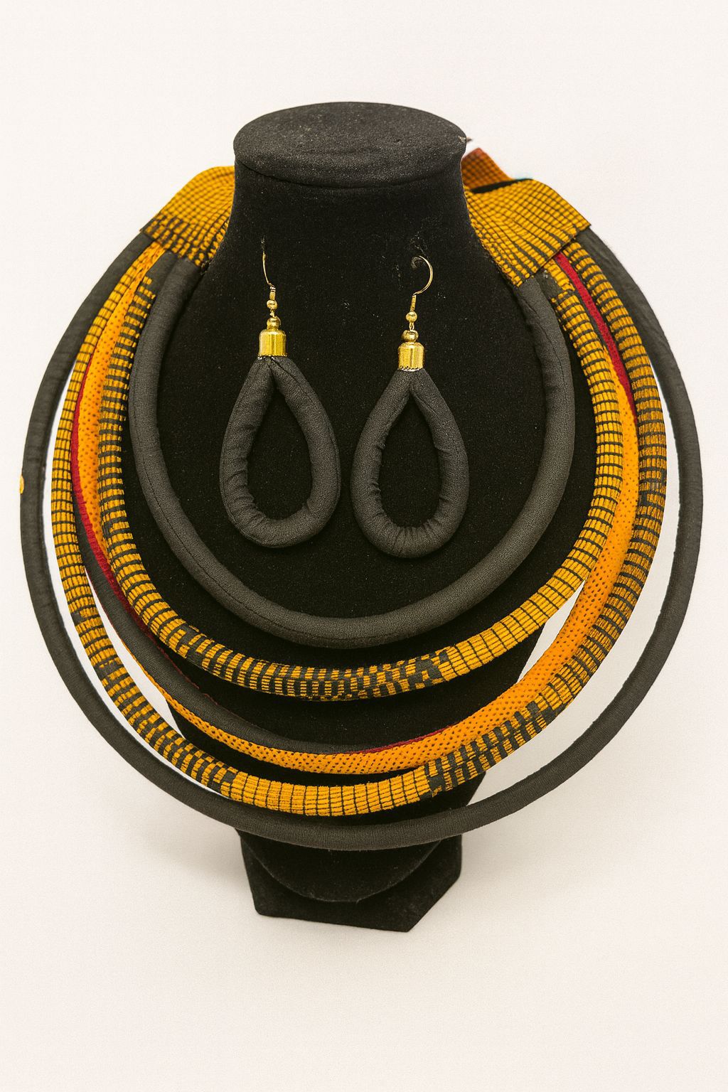 Multi-Layer African Necklace Set-001