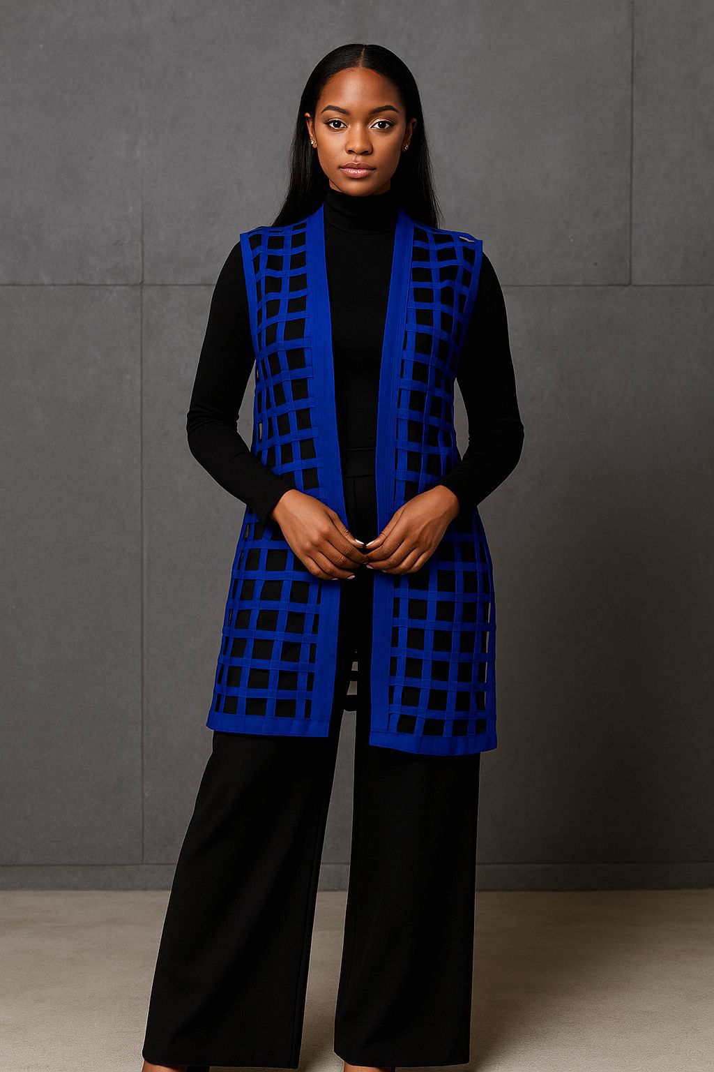 Patchwork Kimono Dress for Women - 005