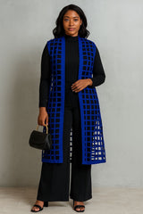 Patchwork Kimono Dress for Women - 008