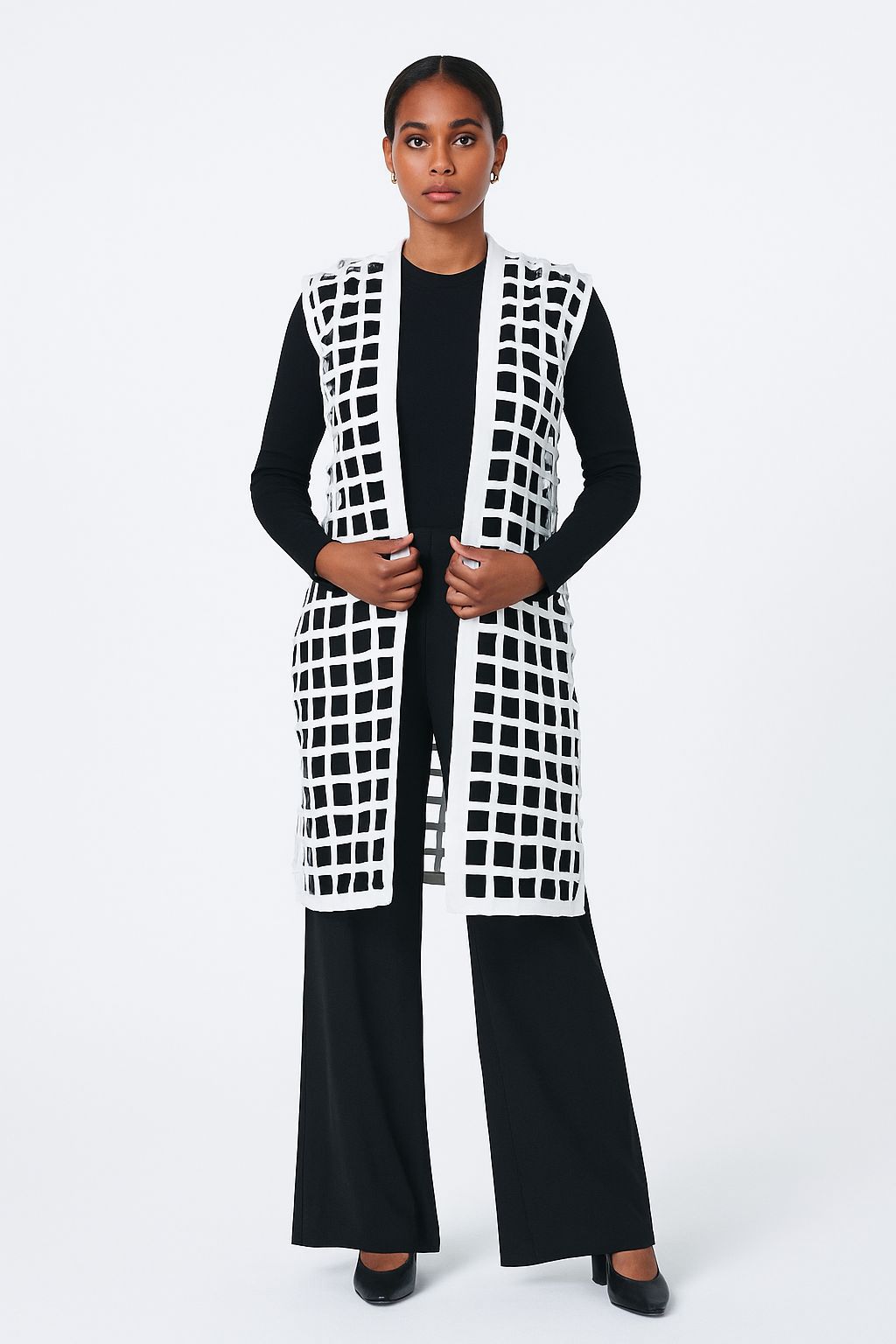 Patchwork Kimono Dress for Women - 009