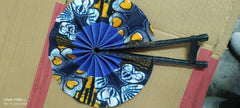 African Ankara Foldable Fan - 009