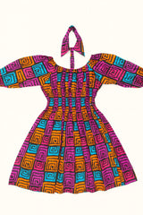 African Girls Dress with Headband 010 | Ages 18–28