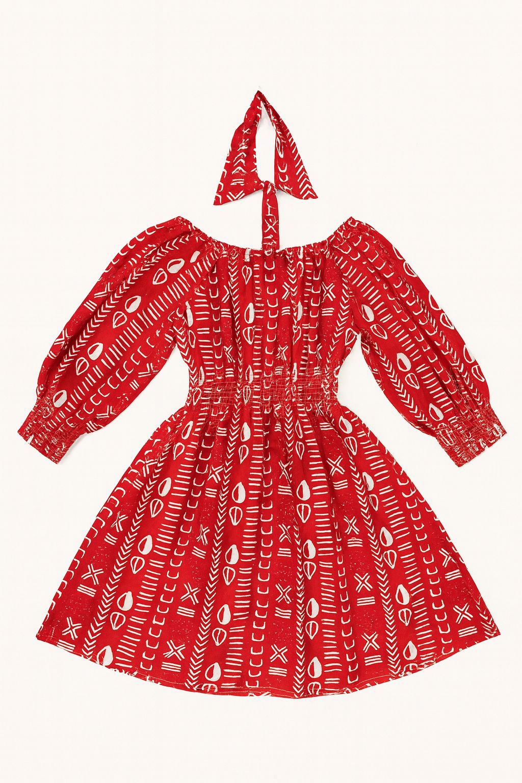 African Girls Dress with Headband 001 | Ages 18–28