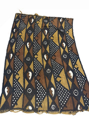 Premium Mudcloth Fabric – Hand-Made in Mali – 012