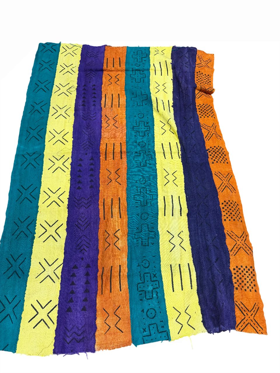 Premium Mudcloth Fabric – Hand-Made in Mali – 019