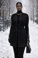 Patchwork Kimono Dress for Women - 017