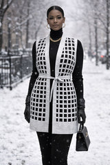 Patchwork Kimono Dress for Women - 019