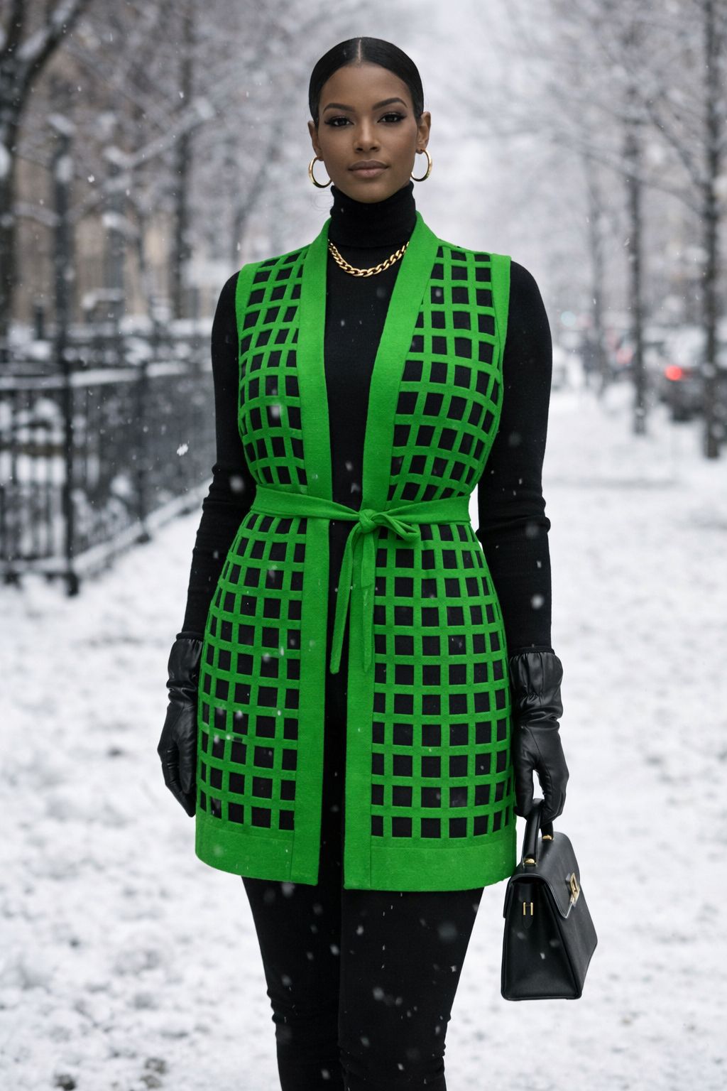 Patchwork Kimono Dress for Women - 020