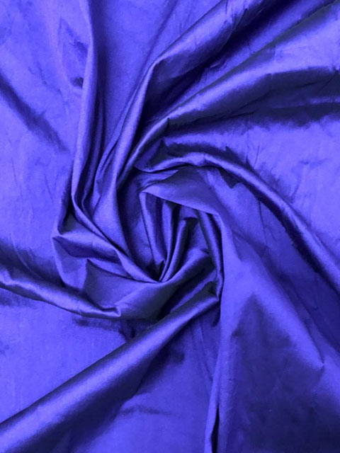 indigo Very Fine Satin Lining African Print Fabric