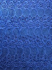 Fine Voile Guipere Lace African Print Fabrics - Fine Poly Voile Lace African Print Fabric offered in 5 yard pieces at 45 inches wide.