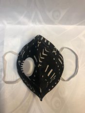 afriafrican print fabric face mask