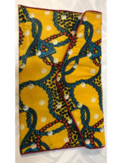 100% cotton african print fabric purse